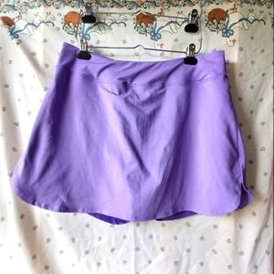 Vintage Y2k Girly Fairy Tennis Skirt Always For Me Women's Purple Skort XL